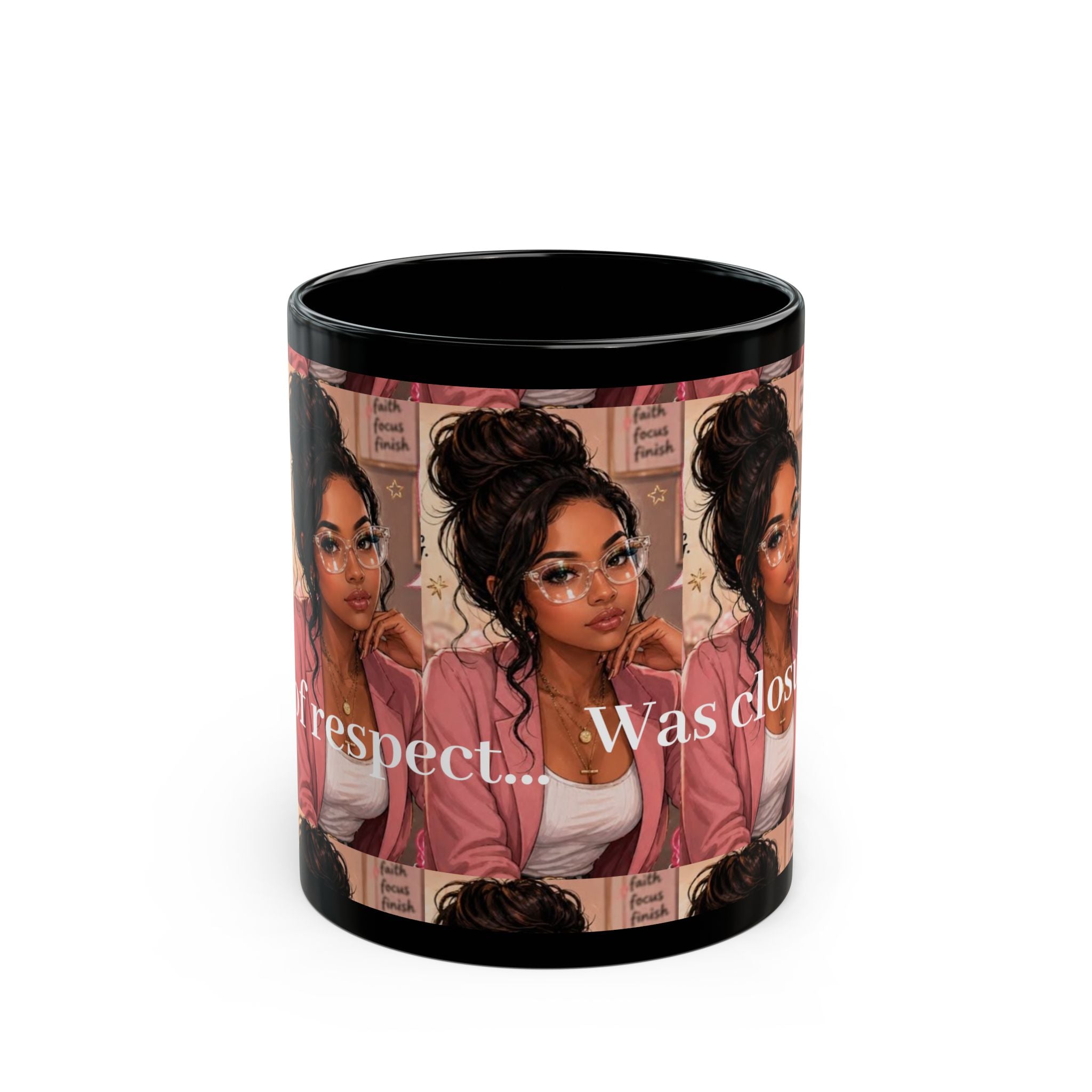 Closure Vibes Black Coffee Mug — ‘Was Closure…’ Illustration